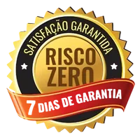 Satisfação garantida — 7 dias de garantia